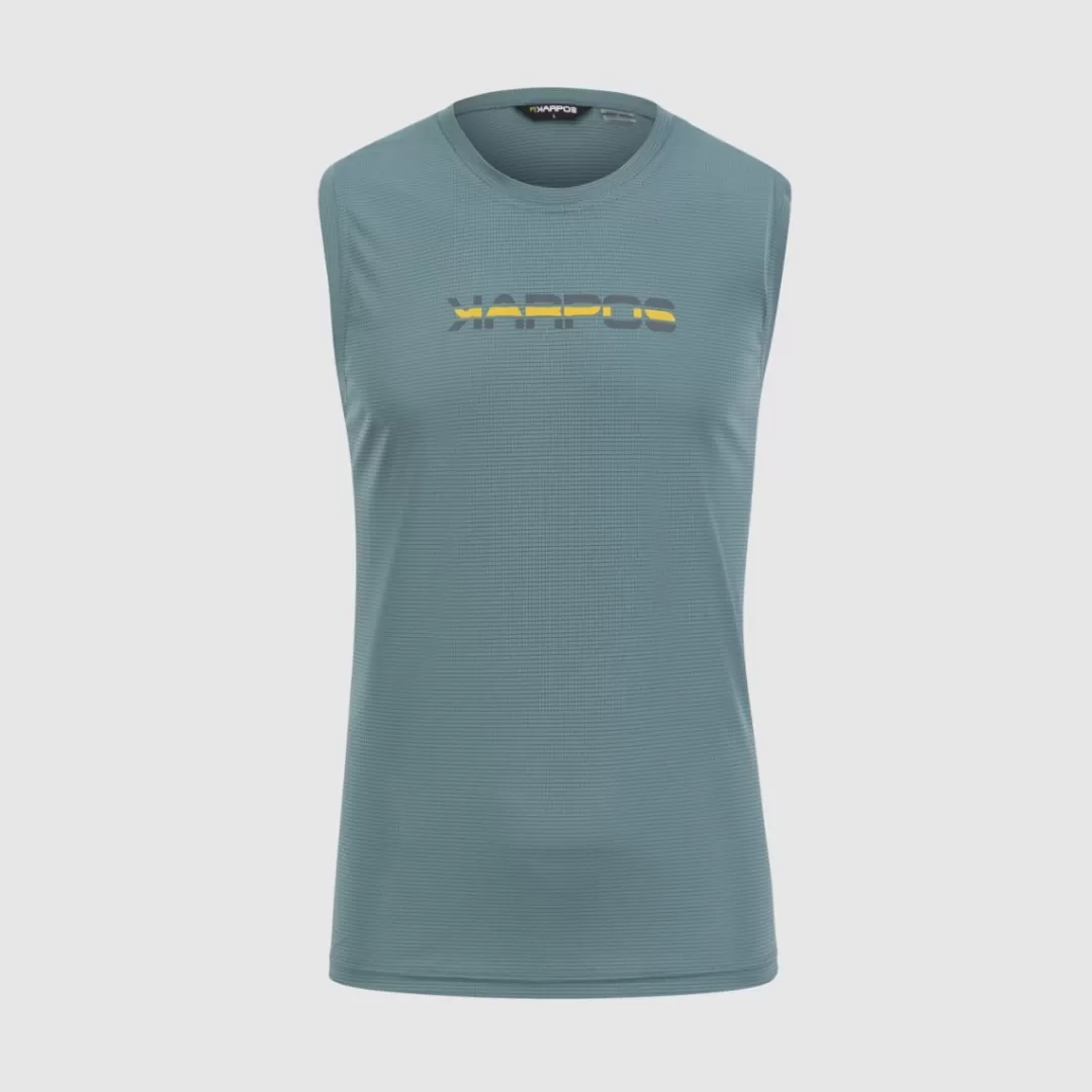 Karpos Hiking | T-Shirts | LOMA TANK NORTH ATLANTIC/LEMON CURRY