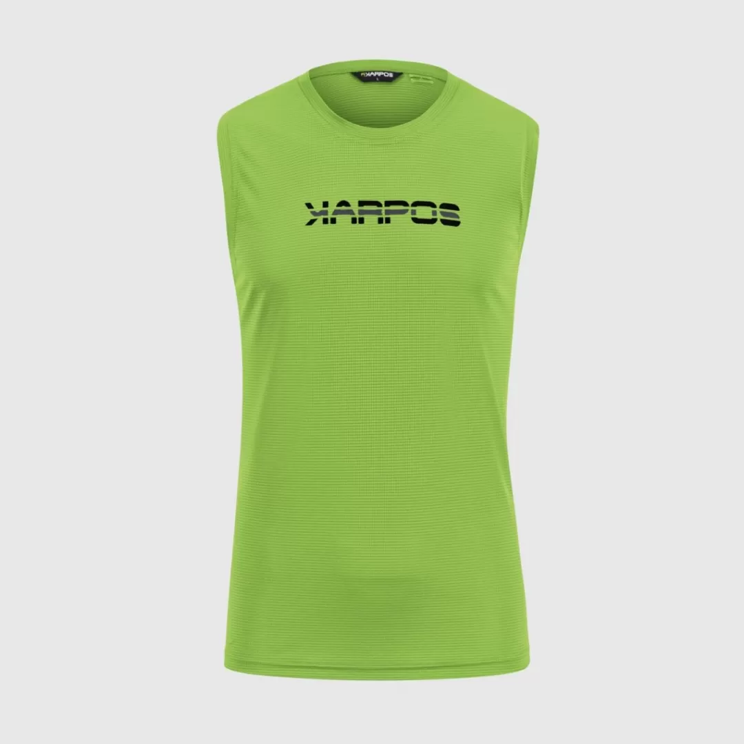 Karpos Hiking | T-Shirts | LOMA TANK JASMINE GREEN/OMBRE BLUE