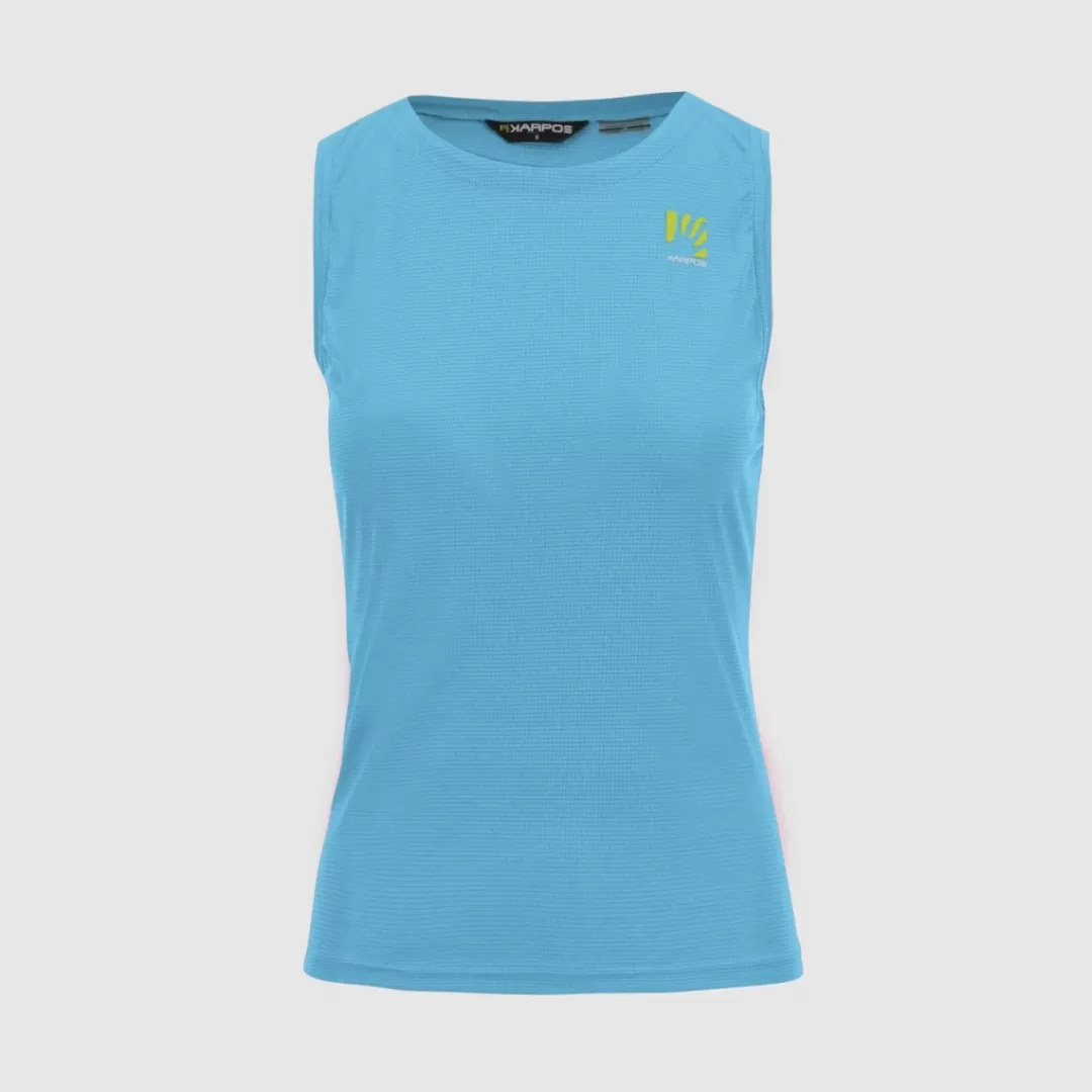 Karpos Hiking | T-Shirts | LOMA W SLEEVELESS BLUE ATOLL/SKY C./WHITE