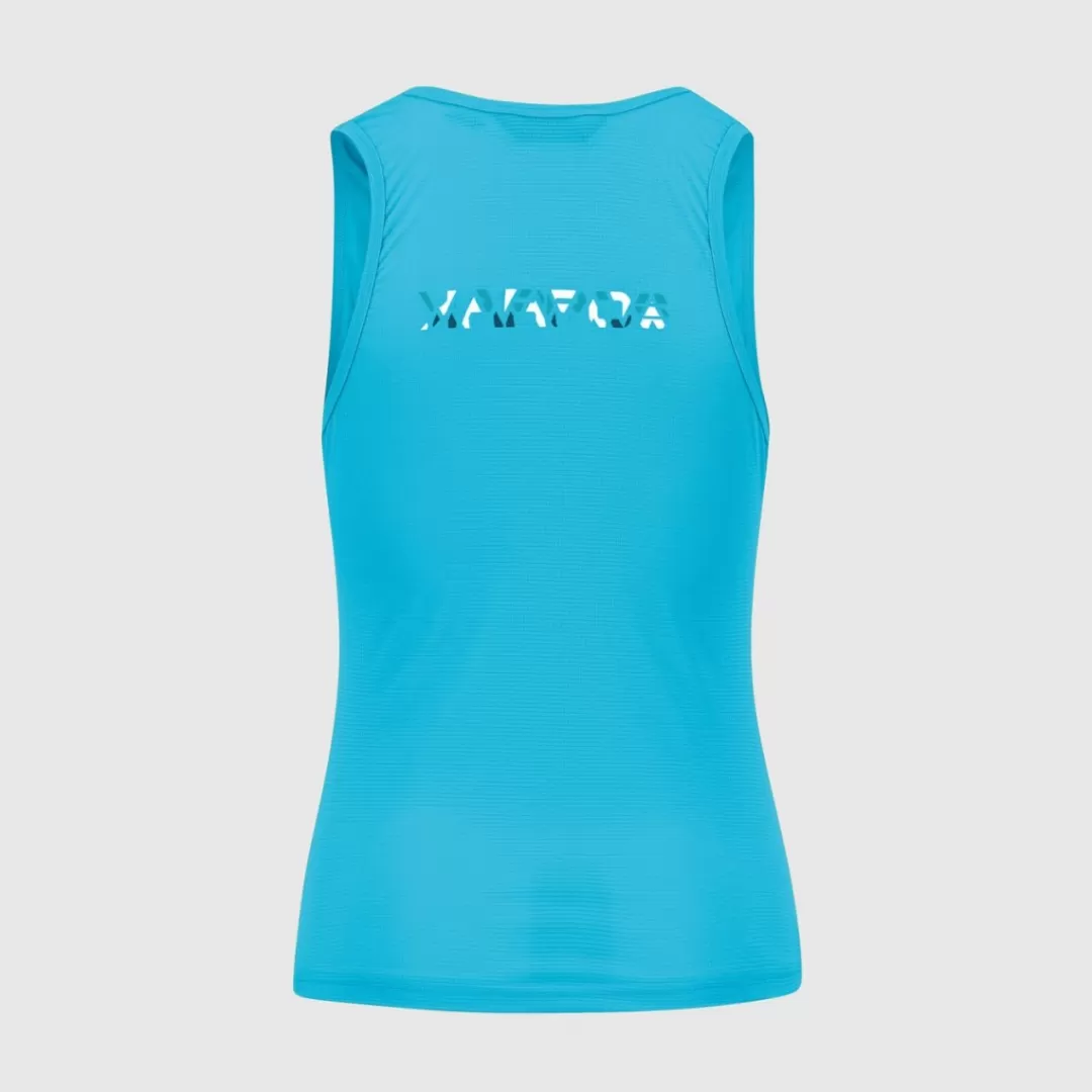 Karpos Hiking | T-Shirts | LOMA W TOP BLUE ATOLL/WHITE/MOROCCAN BLUE