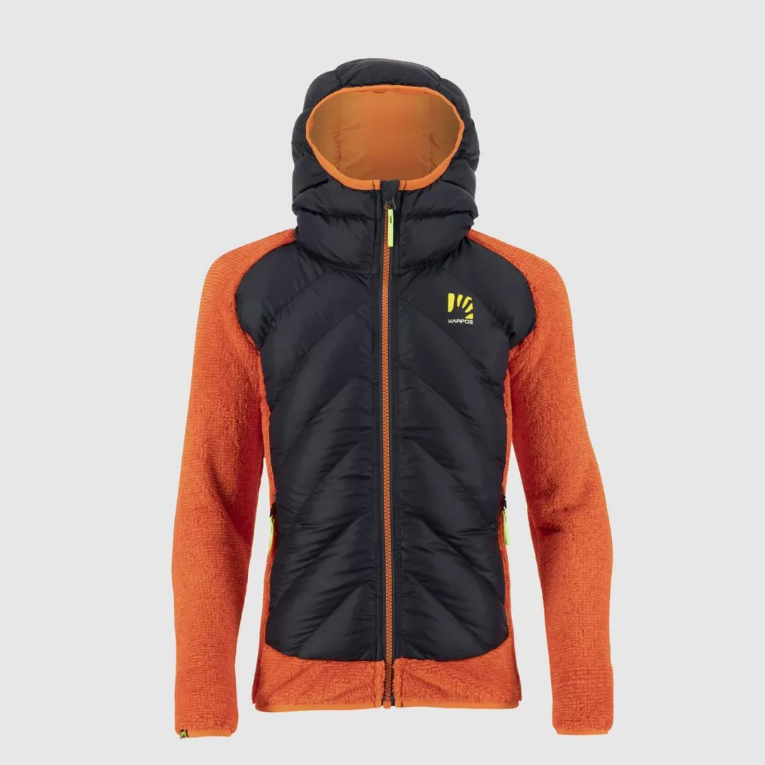 Karpos Kids | Lifestyle | Winter | MARMAROLE KID JACKET VULCAN/SPICY ORANGE