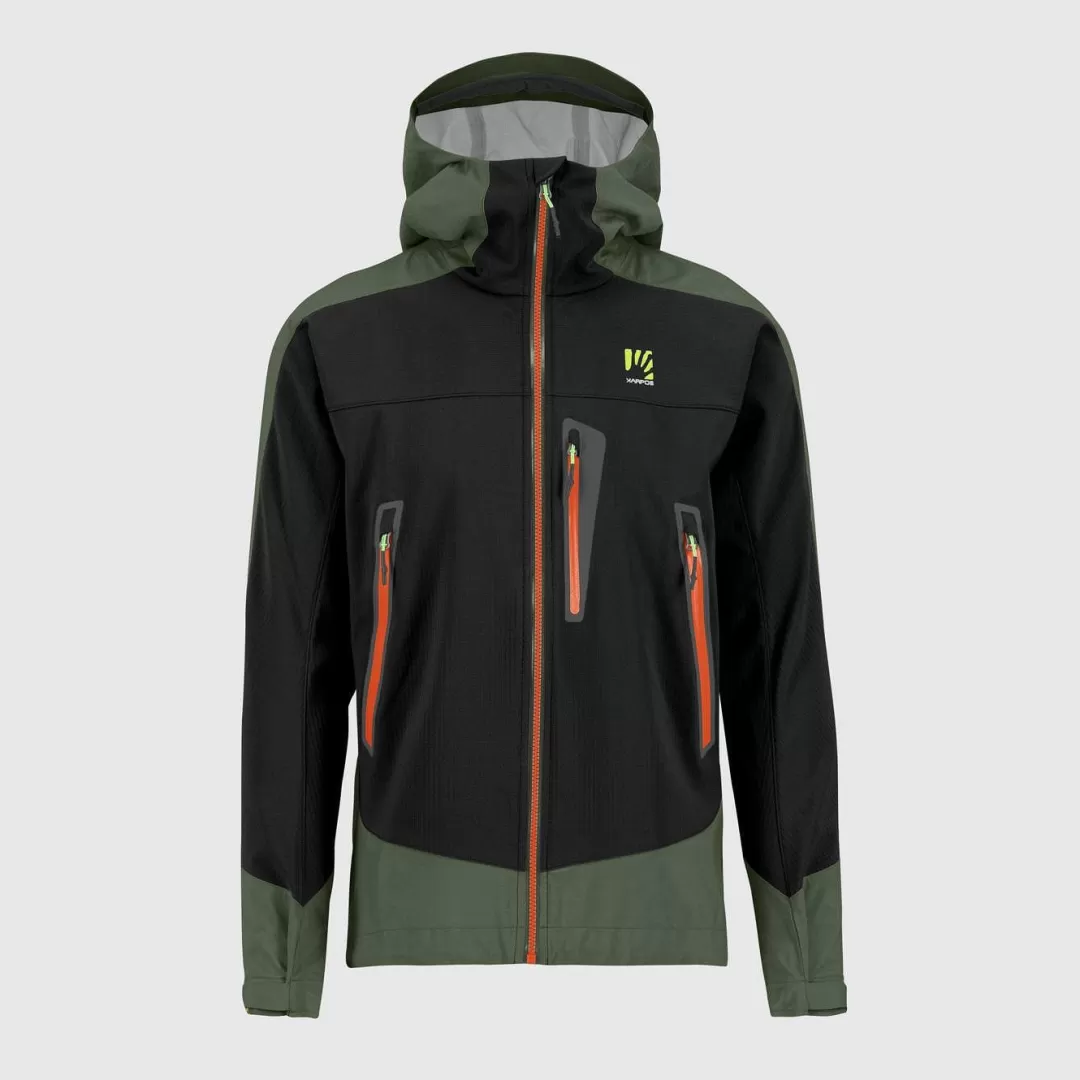 Karpos Winter | Rain | Skimo Touring | Ski Mountaineering | Mountaineering | Hiking | Jackets & Vests | MARMOLADA JACKET BLACK SAND/THYME