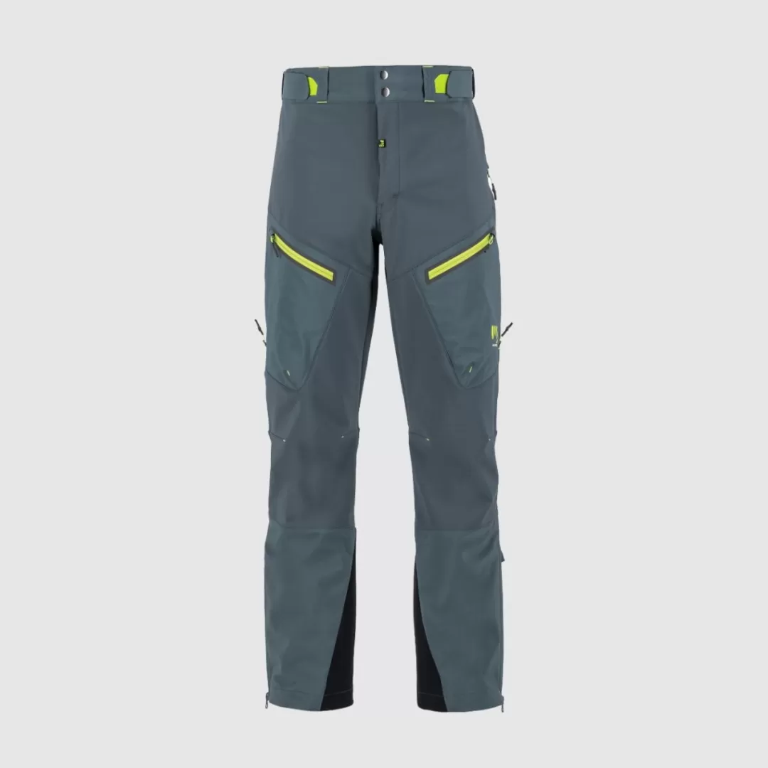 Karpos Winter | Rain | Skimo Touring | Ski Mountaineering | Mountaineering | Pants | MARMOLADA PANTS DARK SLATE/LIME GREEN