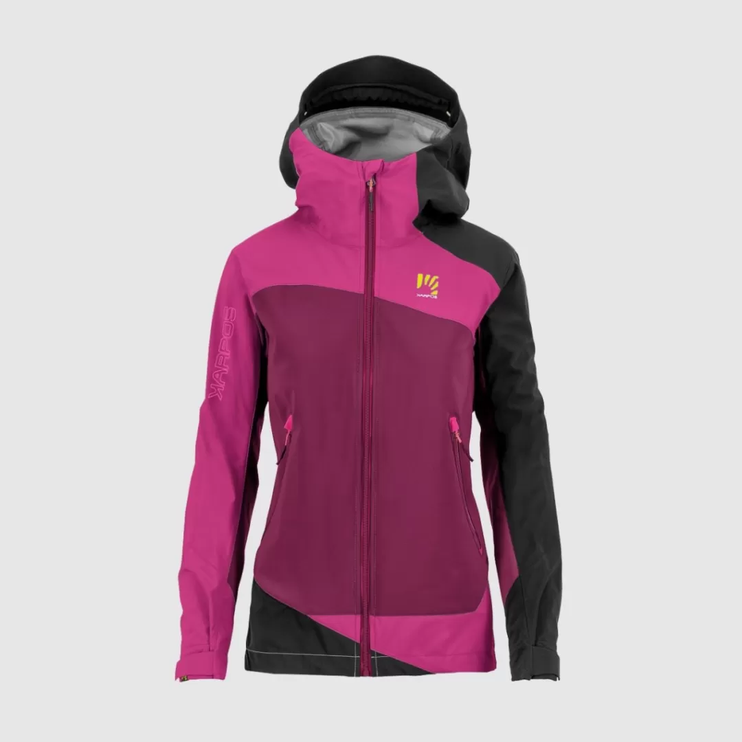 Karpos Winter | Rain | Skimo Touring | Ski Mountaineering | Hiking | Jackets & Vests | MARMOLADA W JACKET RASPBERRY R/CABARET/BLACK