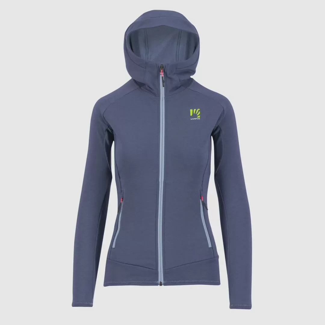 Karpos Winter | Skimo Touring | Ski Mountaineering | Mountaineering | Hiking | Fleeces | MEZZODI HOODIE W FLEECE BERING SEA