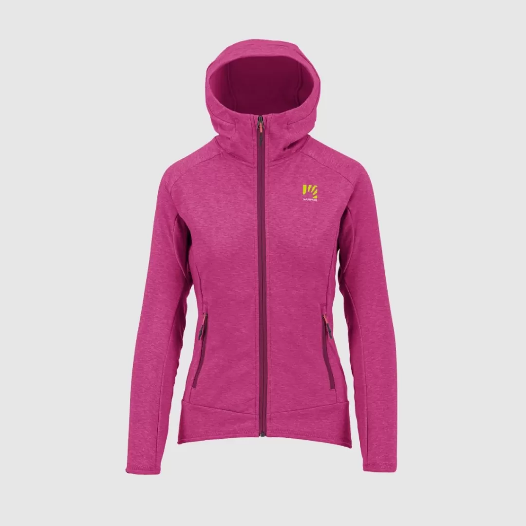 Karpos Winter | Skimo Touring | Ski Mountaineering | Mountaineering | Hiking | Fleeces | MEZZODI HOODIE W FLEECE CABARET