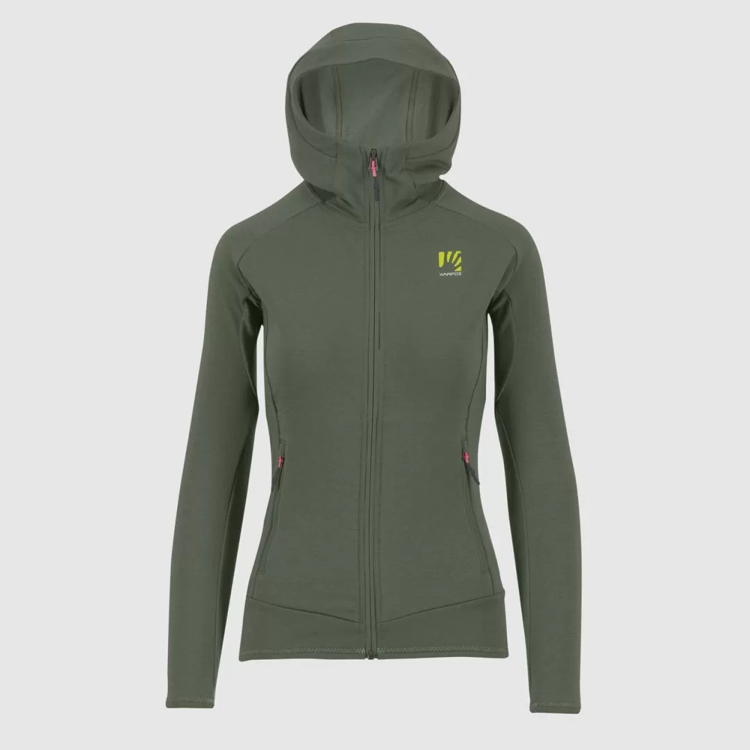 Karpos Winter | Skimo Touring | Ski Mountaineering | Mountaineering | Hiking | Fleeces | MEZZODI HOODIE W FLEECE THYME