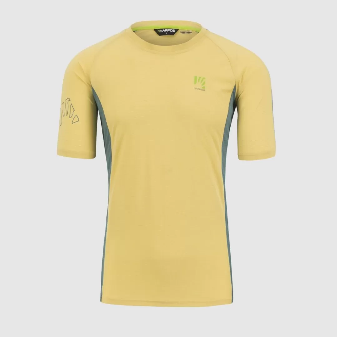 Karpos Hiking | T-Shirts | NUVOLAU JERSEY LEMON CURRY/NORTH ATLANTIC