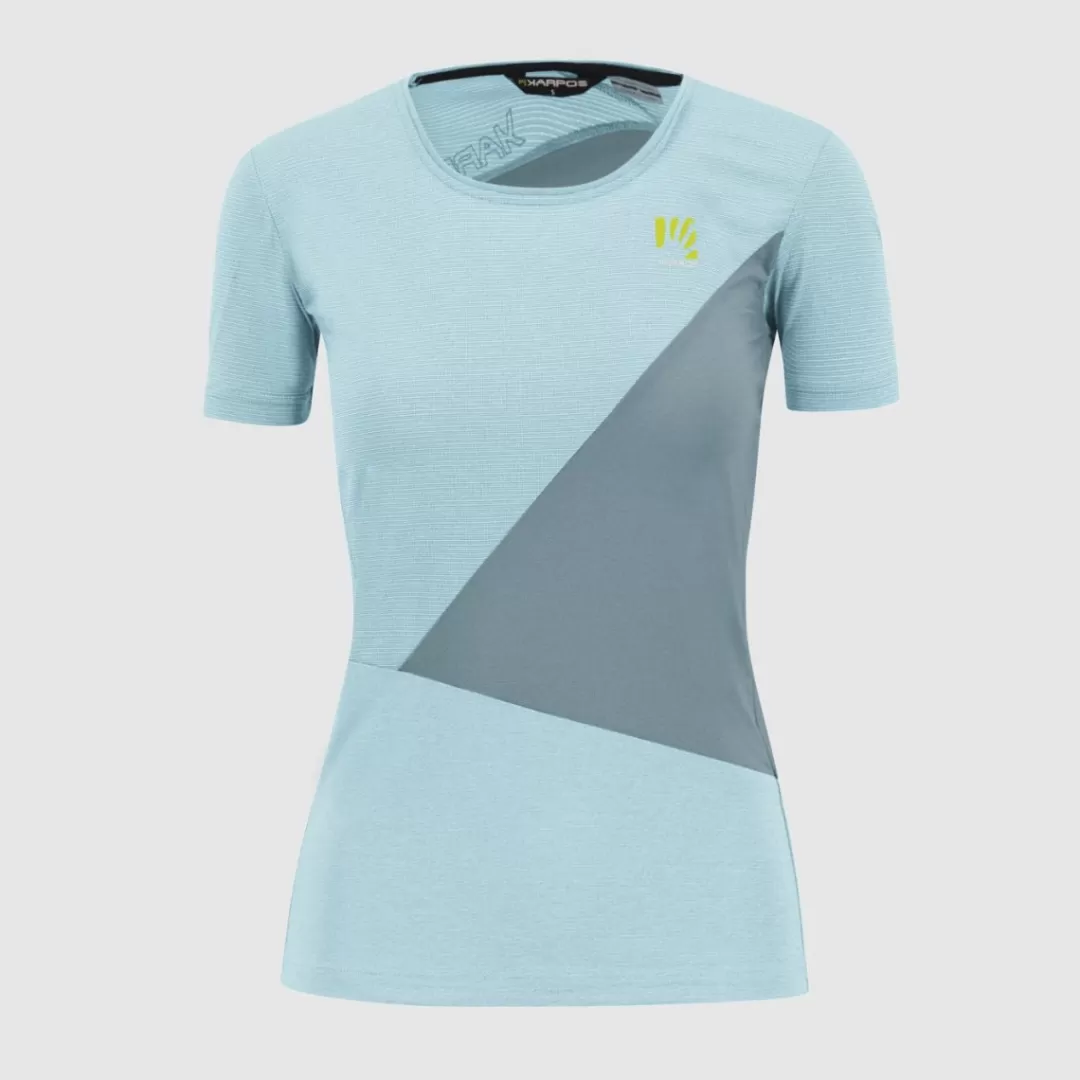 Karpos Hiking | T-Shirts | NUVOLAU W JERSEY AQUAMARINE/SPRING LAKE