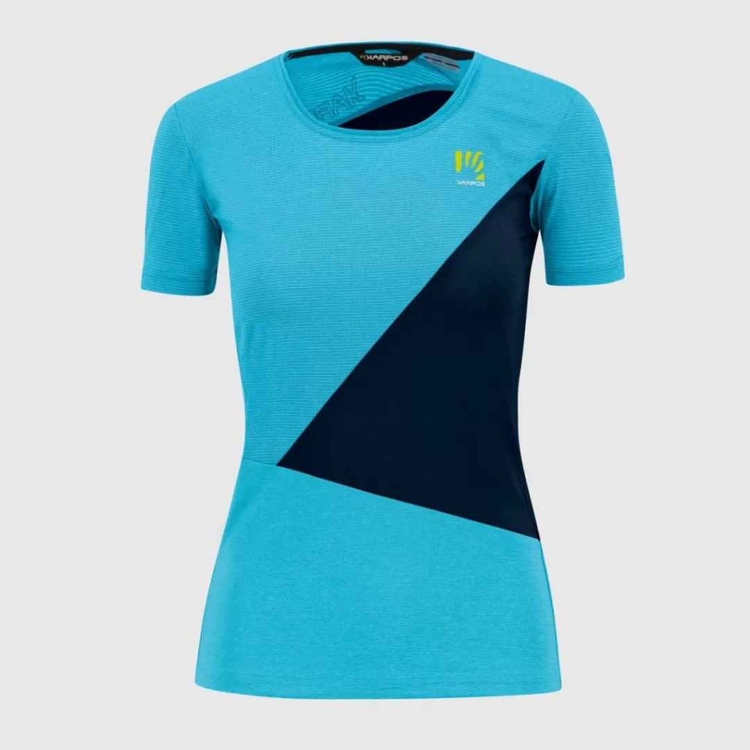 Karpos Hiking | T-Shirts | NUVOLAU W JERSEY BLUE ATOLL/SKY CAPTAIN