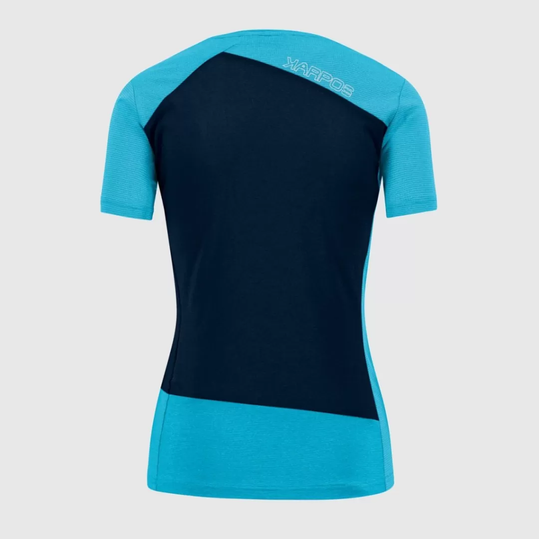 Karpos Hiking | T-Shirts | NUVOLAU W JERSEY BLUE ATOLL/SKY CAPTAIN