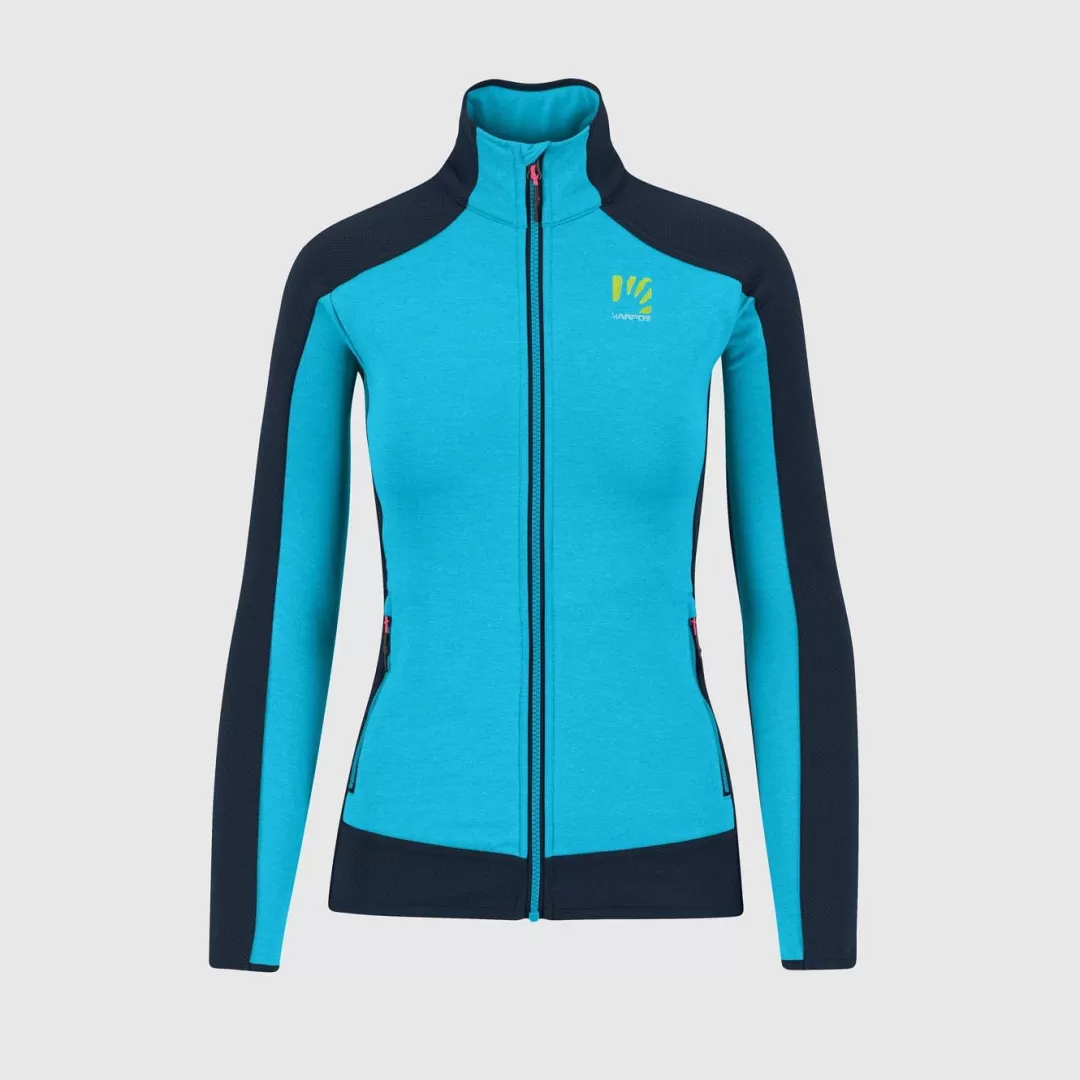 Karpos Winter | Ski Mountaineering | Mountaineering | Fleeces | ODLE W FLEECE BLUE ATOLL/VULCAN