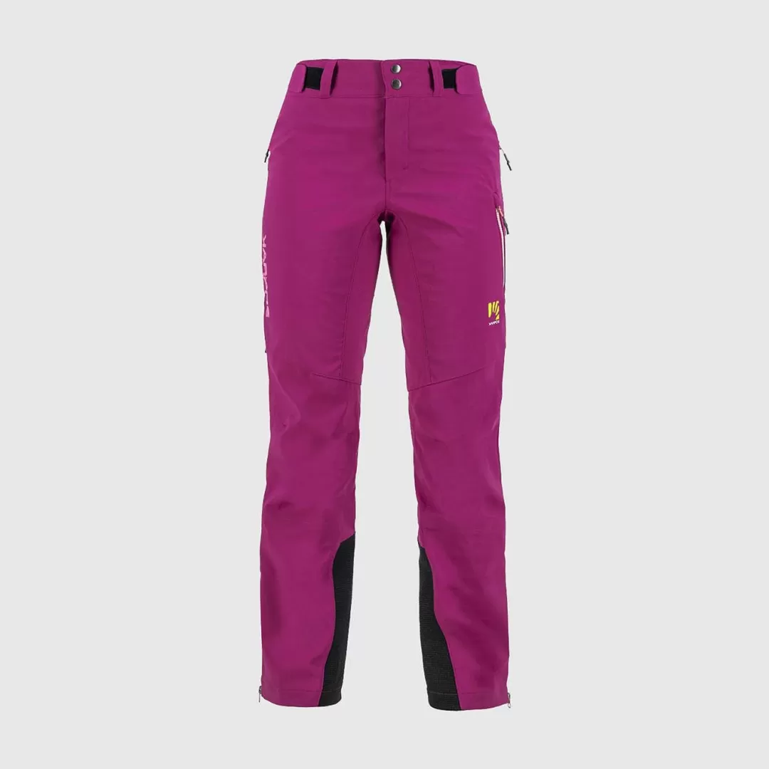 Karpos Winter | Rain | Skimo Dynamic | Ski Mountaineering | Mountaineering | Pants | PALU' W PANTS RASPBERRY RADIANCE