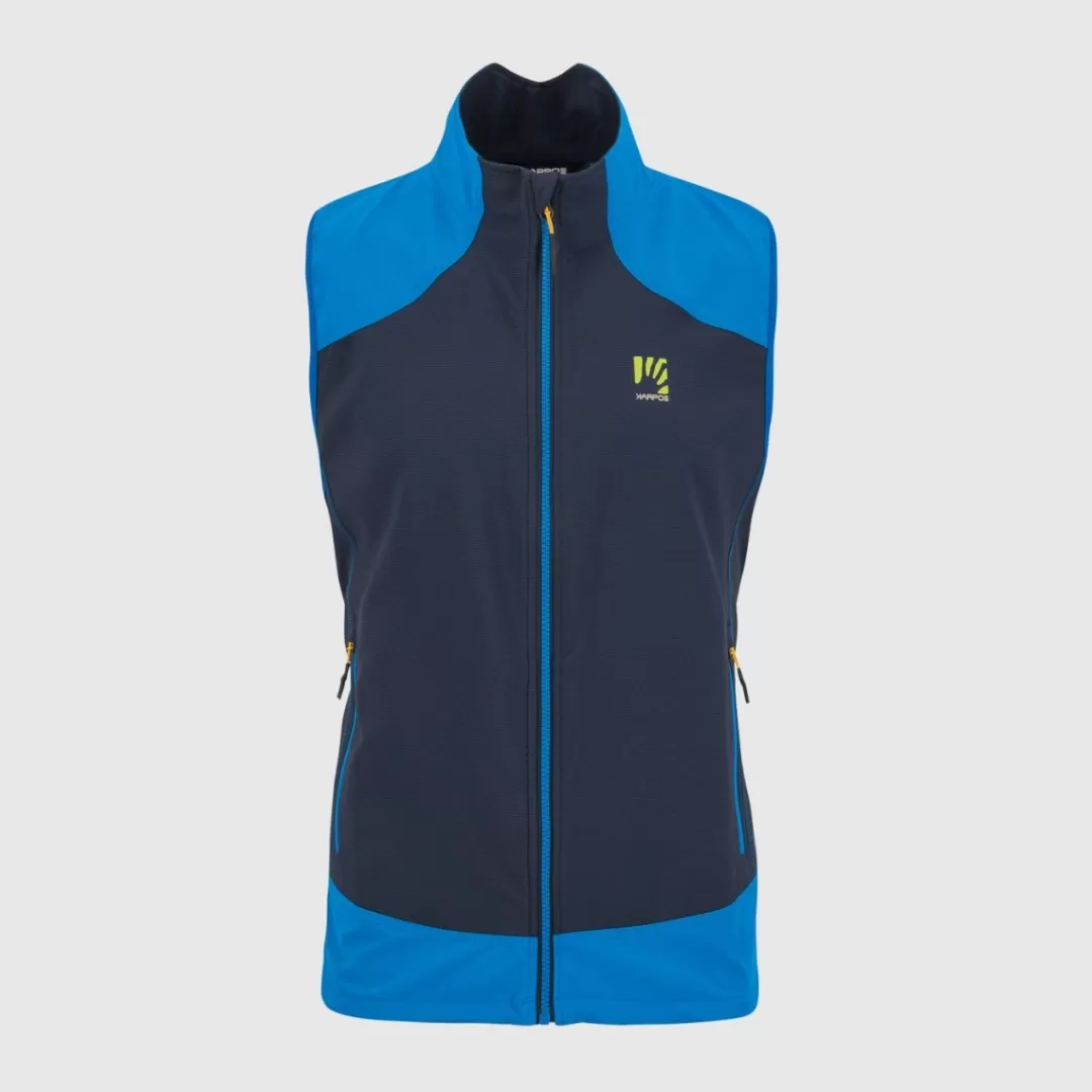 Karpos Ski Mountaineering | Mountaineering | Mountain Biking | Climbing | Trail Running | Jackets & Vests | PARETE VEST OUTER SPACE/INDIGO BUNTING