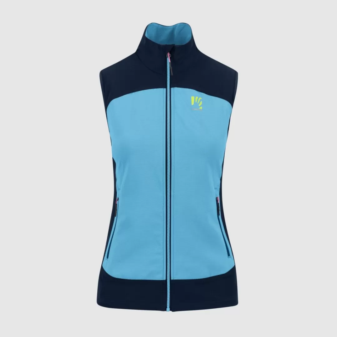 Karpos Jackets & Vests | PARETE W VEST BLUE ATOLL/SKY CAPTAIN