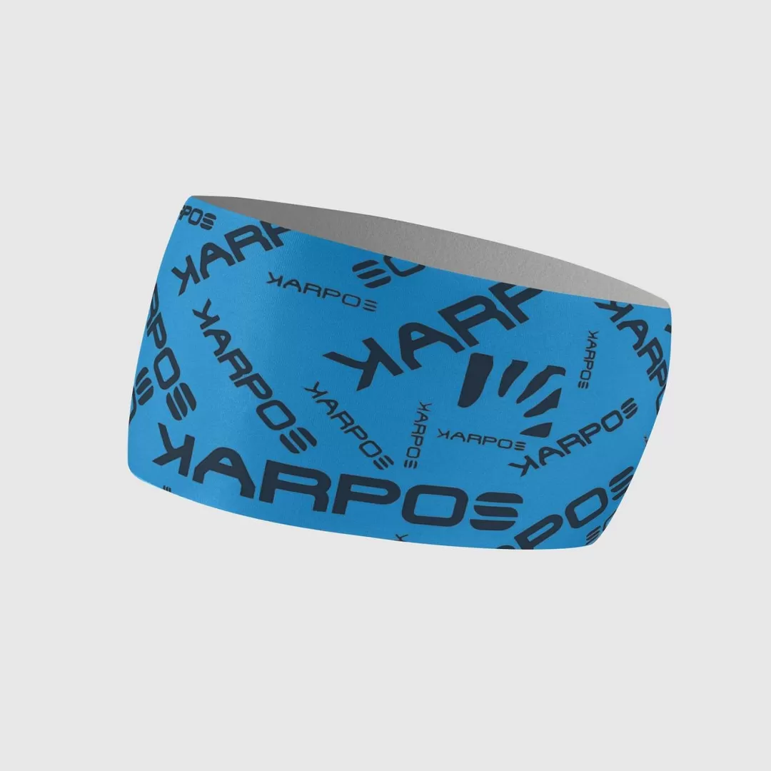 Karpos Winter | Skimo Touring | Skimo Dynamic | Ski Mountaineering | Mountaineering | Mountain Biking | Climbing | Trail Running | Hiking | Headwear | PELMO HEADBAND DIVA BLUE/MIDNIGHT