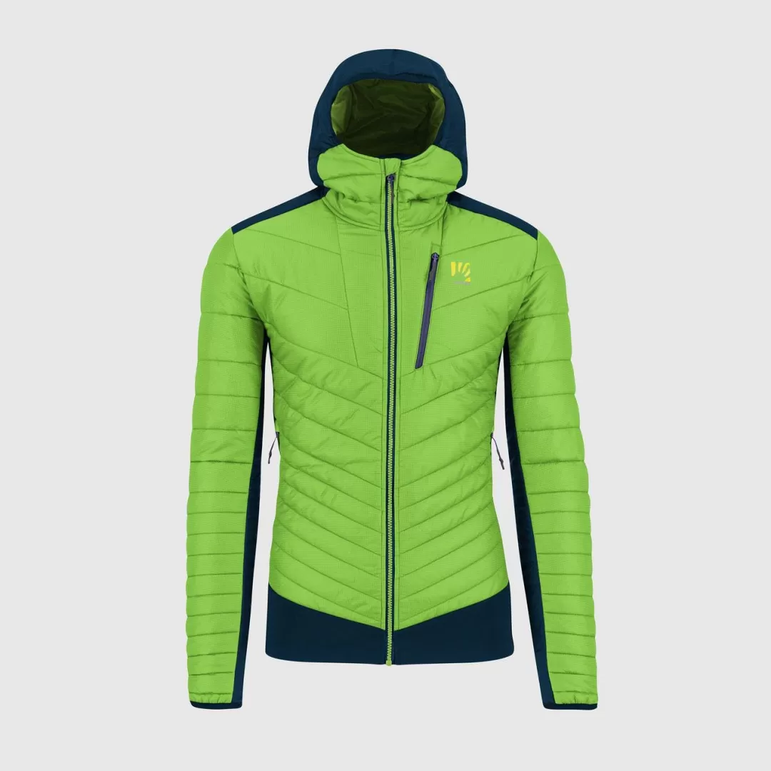 Karpos Winter | Skimo Touring | Ski Mountaineering | Mountaineering | Jackets & Vests | PIAN LONGHI JACKET MIDNIGHT/GREEN FLASH