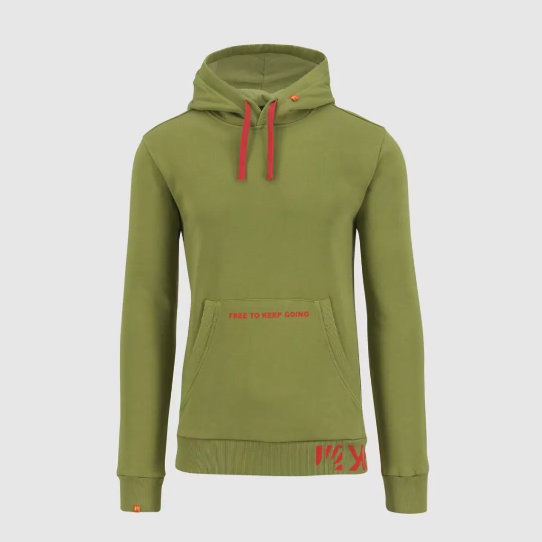 Karpos Lifestyle | Climbing | Fleeces | PICCHIO HOODIE GUACAMOLE