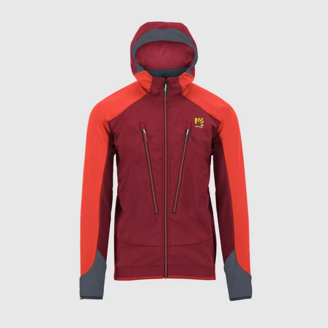 Karpos Winter | Rain | Skimo Dynamic | Ski Mountaineering | Mountaineering | Jackets & Vests | PIZ PALU' EVO JACKET BIKING RED/GRENADINE