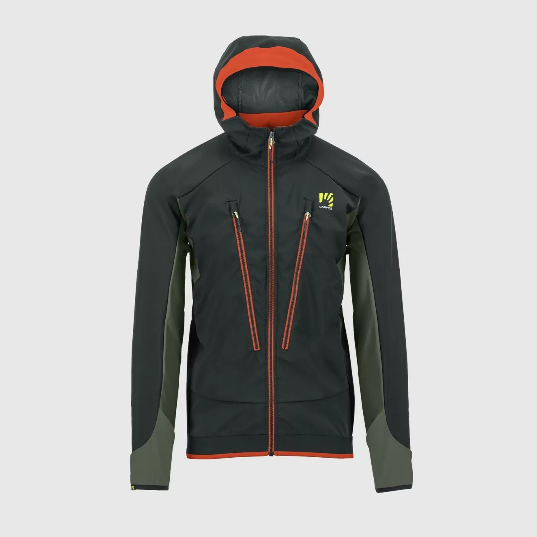 Karpos Winter | Rain | Skimo Dynamic | Ski Mountaineering | Mountaineering | Jackets & Vests | PIZ PALU' EVO JACKET BLACK SAND/THYME