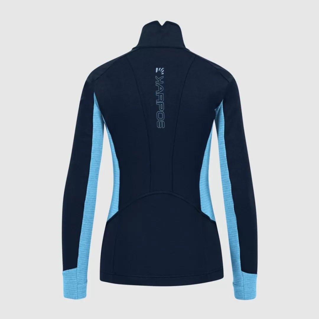 Karpos | PIZZOCCO EVO W FULL-ZIP FLEECE SKY CAPTAIN/BLUE ATOLL