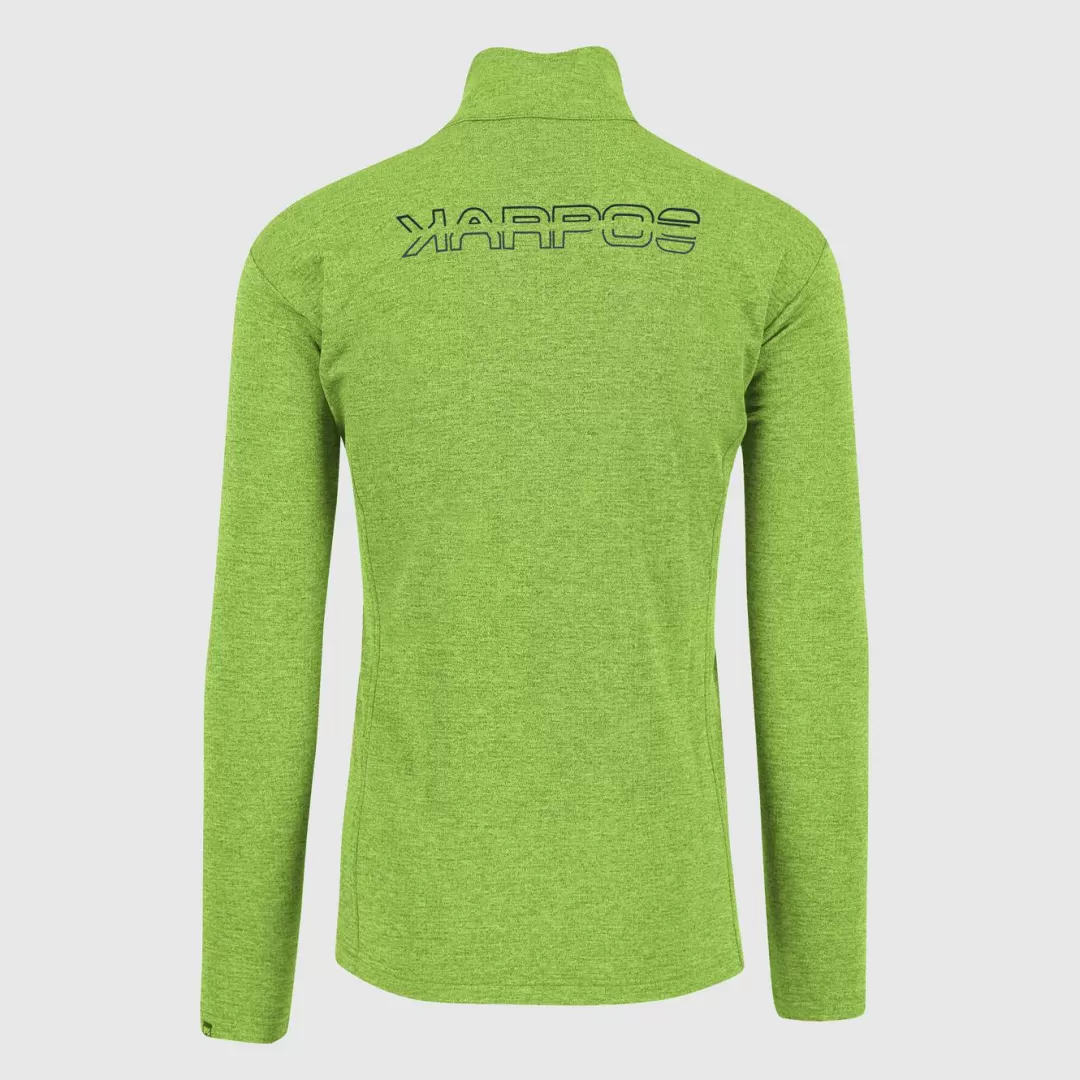 Karpos Winter | Ski Mountaineering | Mountaineering | Climbing | Hiking | Fleeces | PIZZOCCO HALF ZIP GREEN FLASH