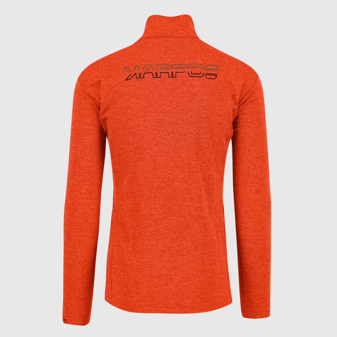 Karpos Winter | Ski Mountaineering | Mountaineering | Climbing | Hiking | Fleeces | PIZZOCCO HALF ZIP SPICY ORANGE