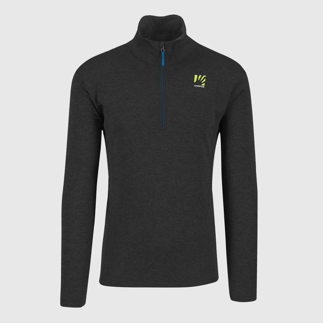 Karpos Winter | Ski Mountaineering | Mountaineering | Climbing | Hiking | Fleeces | PIZZOCCO HALF ZIP BLACK