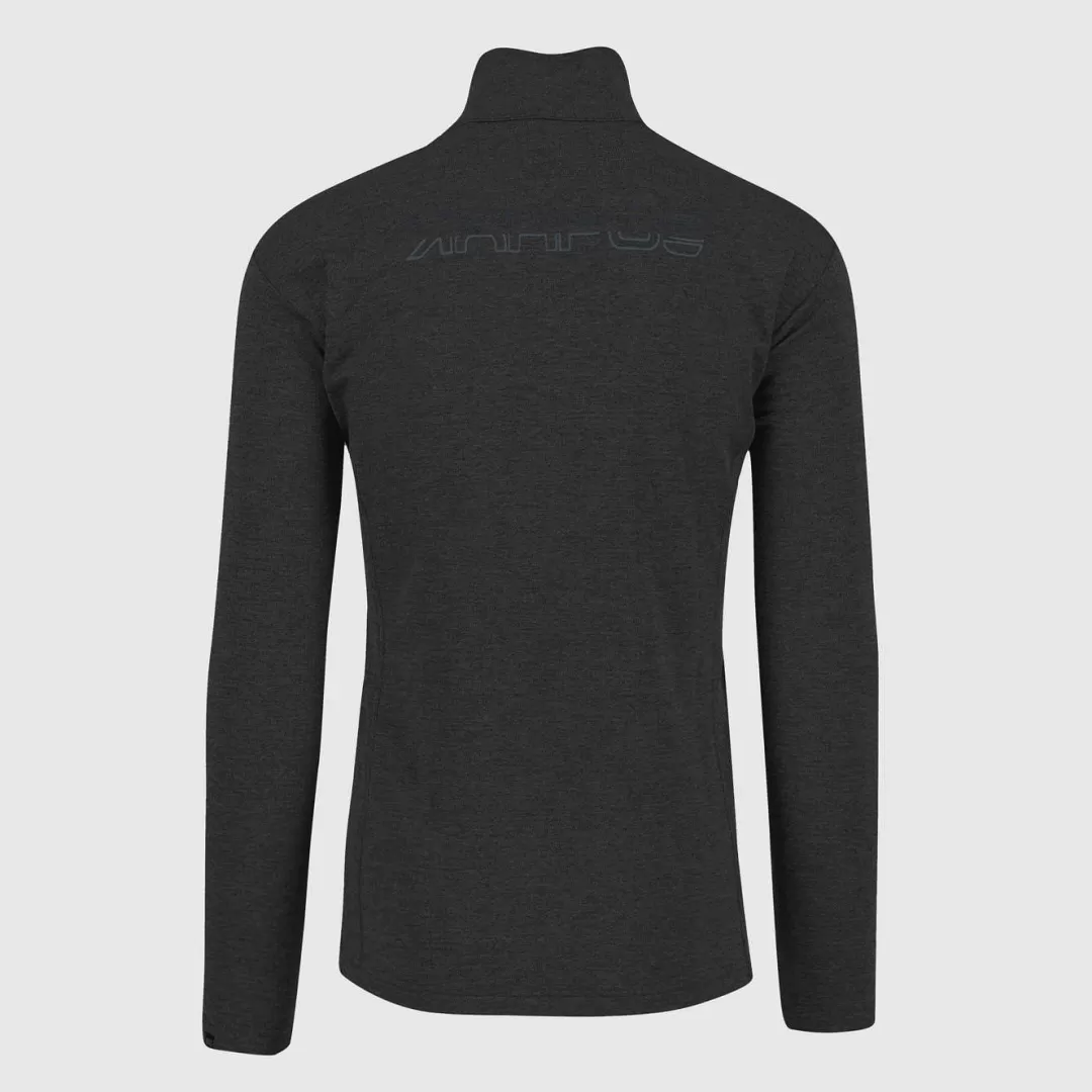 Karpos Winter | Ski Mountaineering | Mountaineering | Climbing | Hiking | Fleeces | PIZZOCCO HALF ZIP BLACK