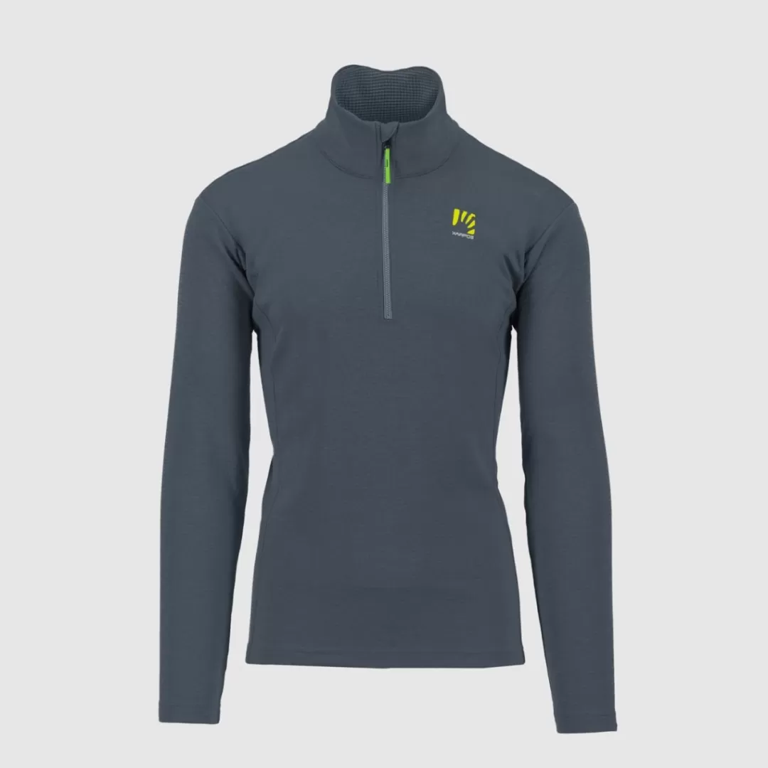 Karpos Winter | Ski Mountaineering | Mountaineering | Climbing | Hiking | Fleeces | PIZZOCCO HALF ZIP DARK SLATE