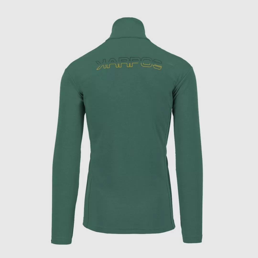 Karpos Winter | Ski Mountaineering | Mountaineering | Climbing | Hiking | Fleeces | PIZZOCCO HALF ZIP SMOKE PINE