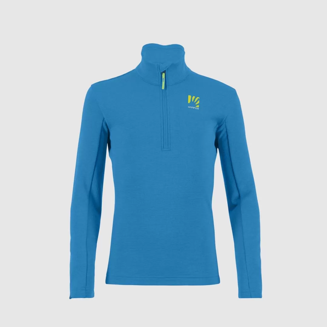 Karpos Kids | Winter | Fleeces | PIZZOCCO KID HALF-ZIP FLEECE DIVA BLUE