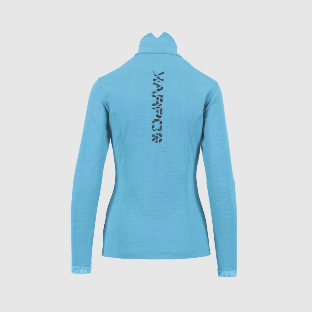 Karpos Winter | Ski Mountaineering | Mountaineering | Hiking | Fleeces | PIZZOCCO W HALF ZIP BLUE ATOLL