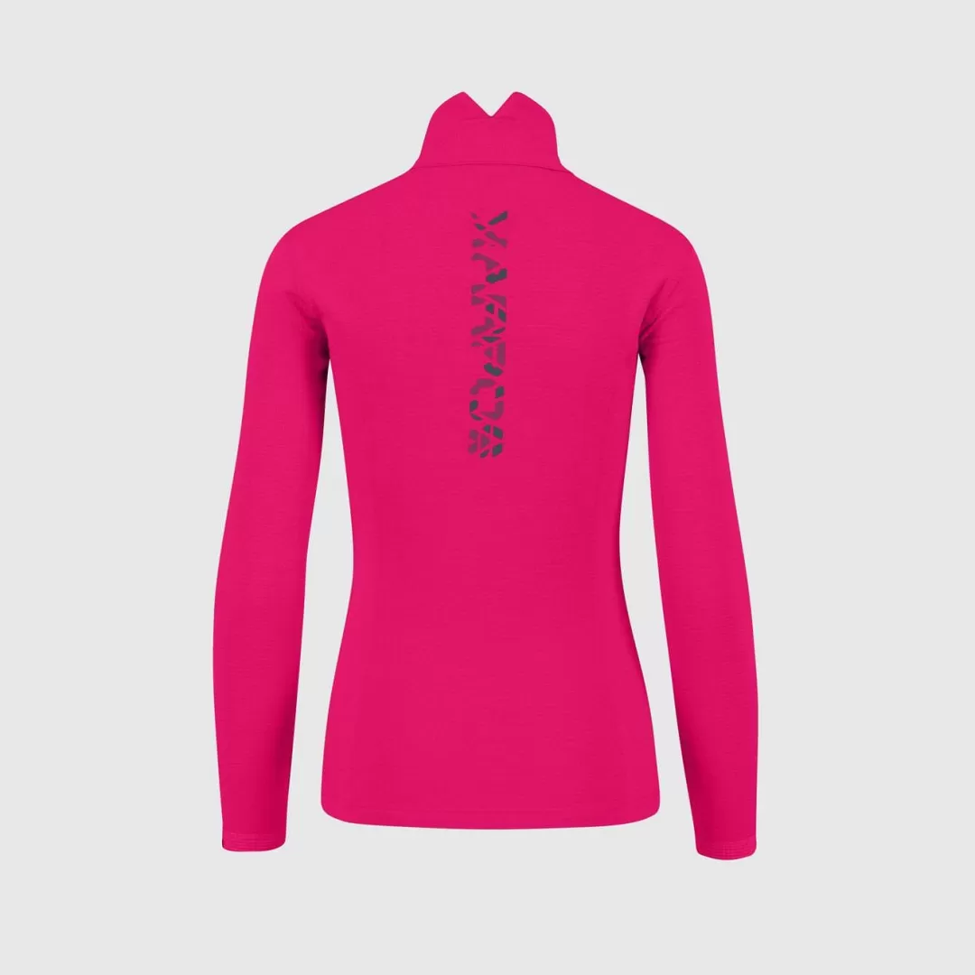 Karpos Winter | Ski Mountaineering | Mountaineering | Hiking | Fleeces | PIZZOCCO W HALF ZIP PINK