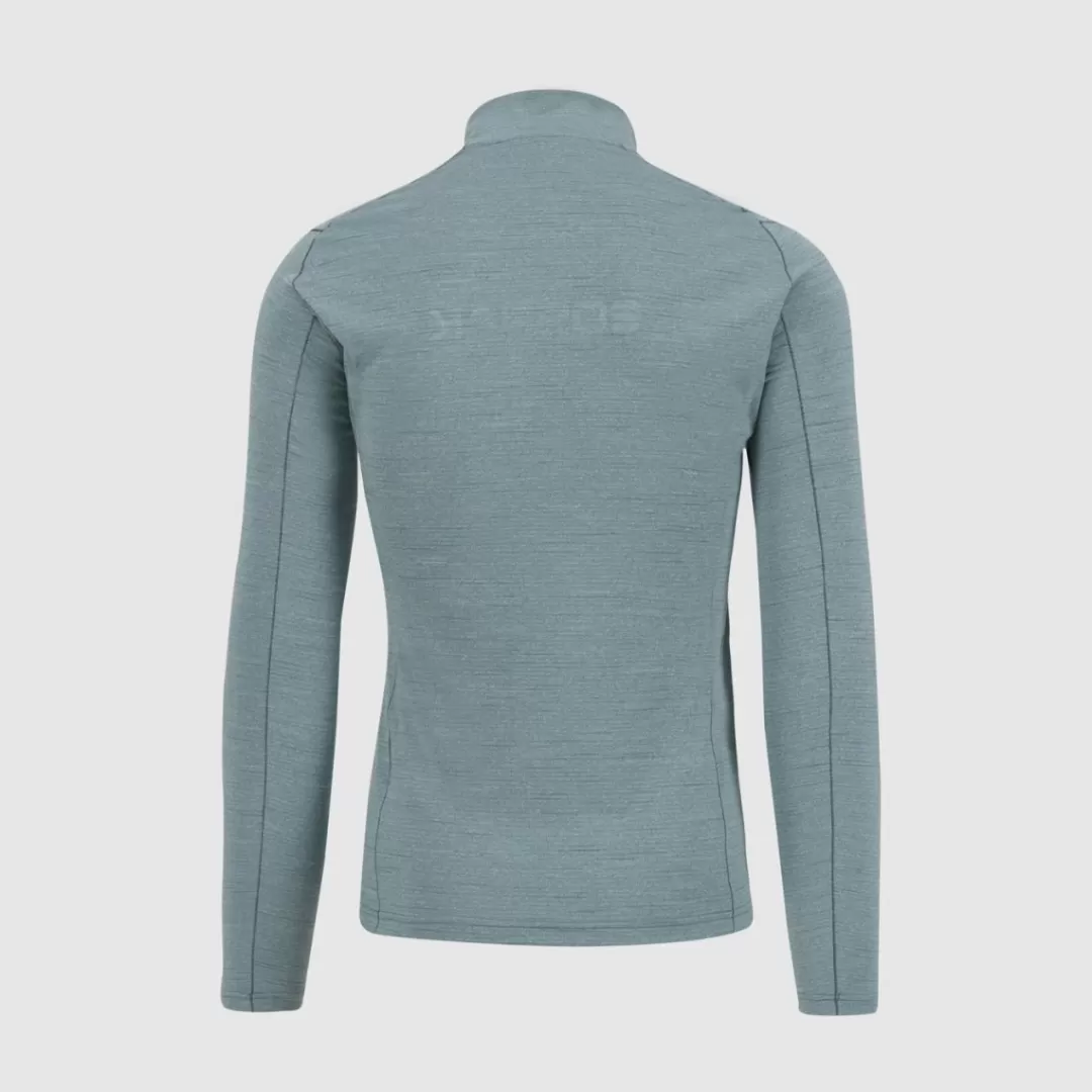 Karpos Mountaineering | Climbing | Fleeces | POMEDES T-SHIRT LS NORTH ATLANTIC/DARK SLATE