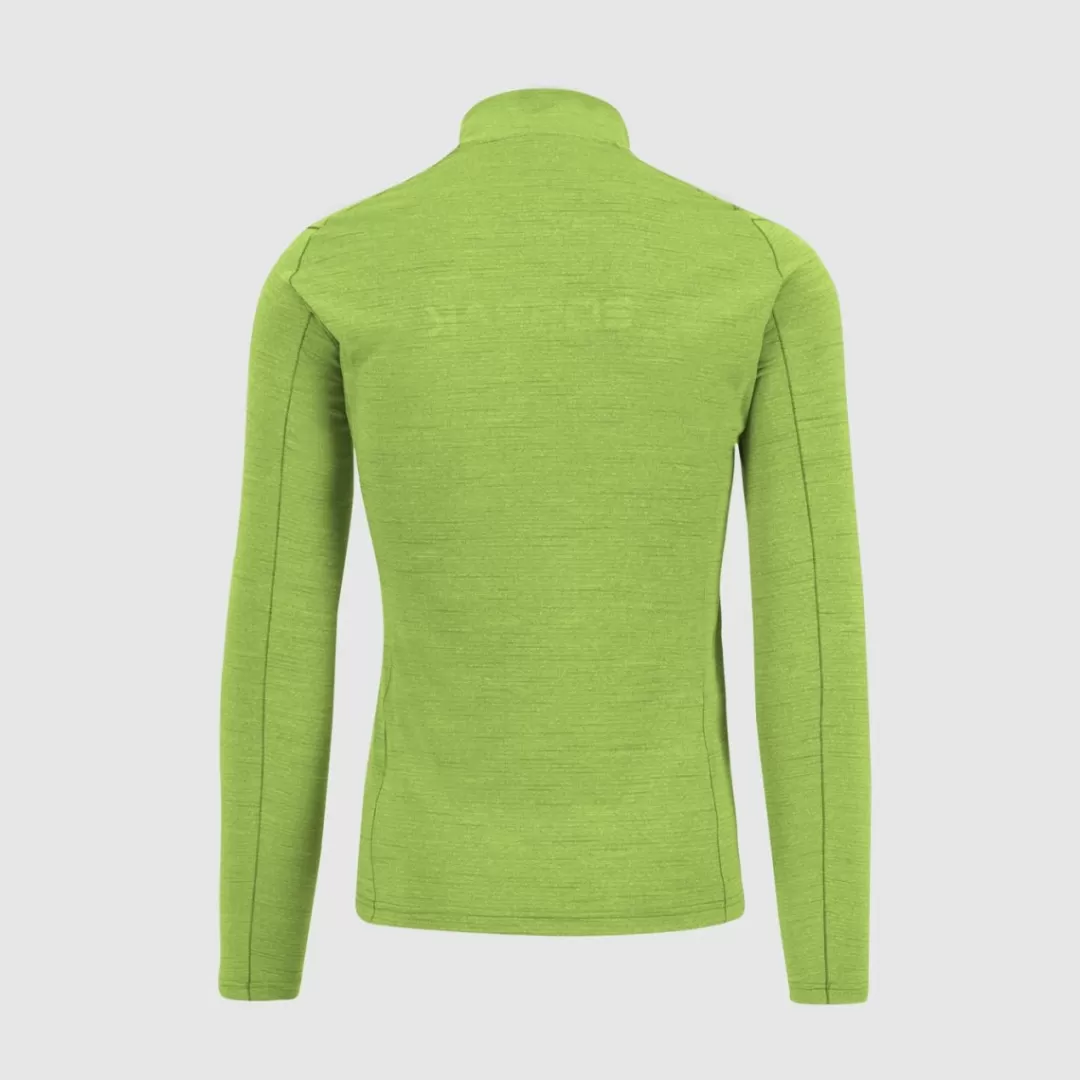 Karpos Mountaineering | Climbing | Fleeces | POMEDES T-SHIRT LS JASMINE GREEN/OMBRE BLUE