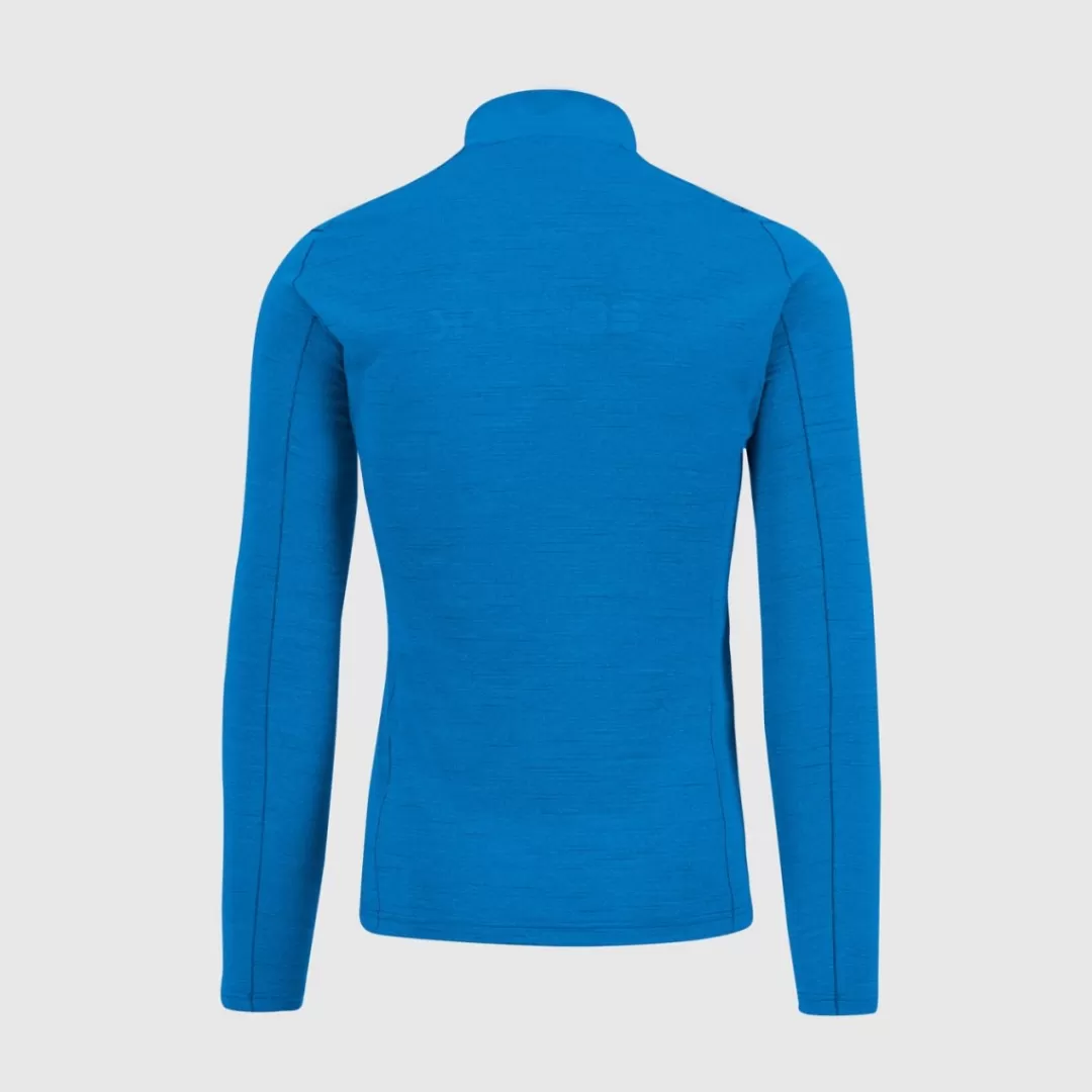 Karpos Mountaineering | Climbing | Fleeces | POMEDES T-SHIRT LS INDIGO BUNTING/OUTER SPACE