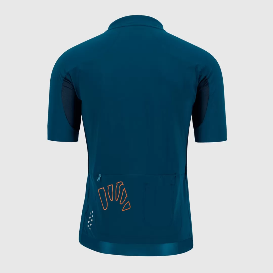 Karpos Mountain Biking | T-Shirts | PRALONGIA EVO JERSEY MOROCCAN BLUE/OUTER SPACE