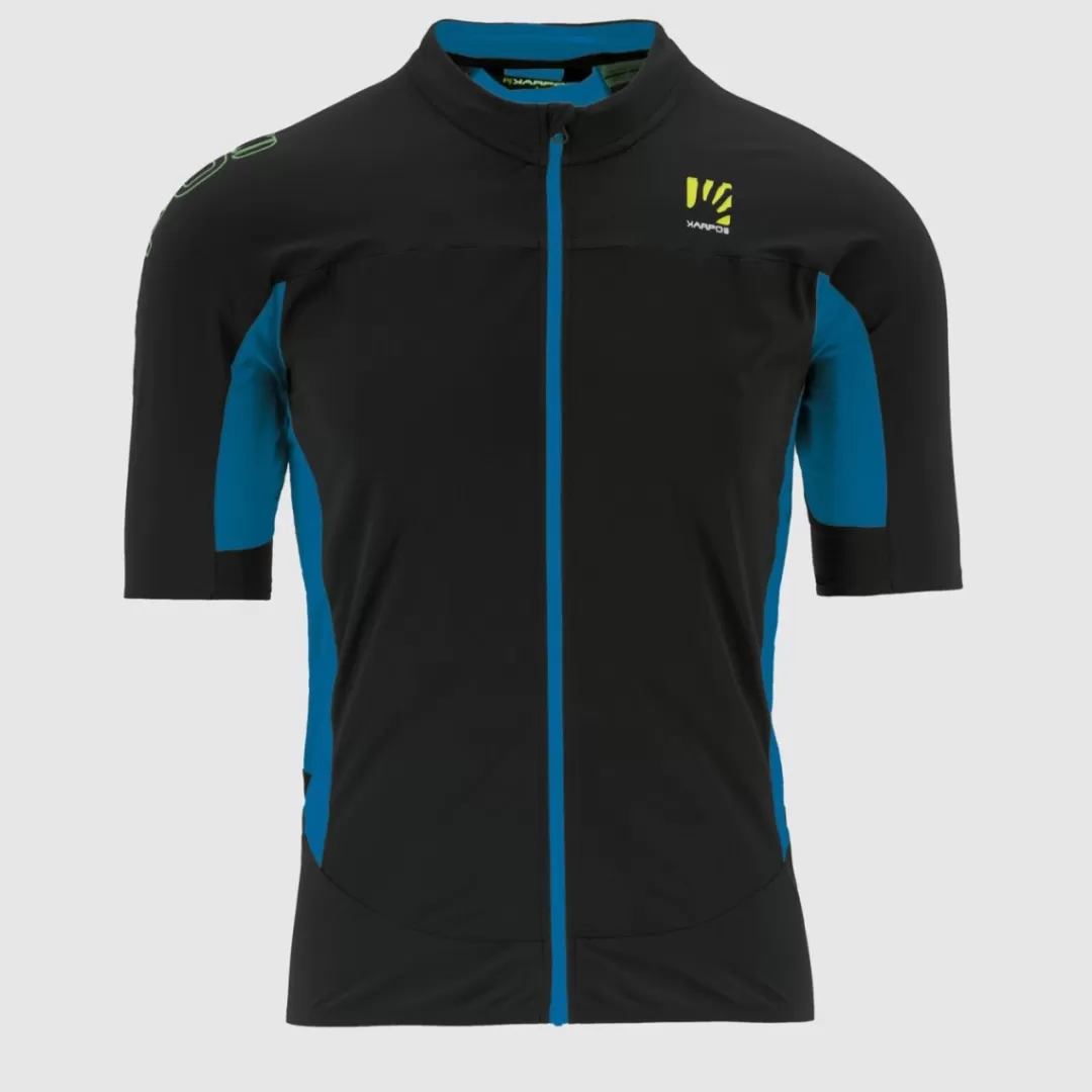 Karpos Mountain Biking | T-Shirts | PRALONGIA JERSEY BLACK/INDIGO B.