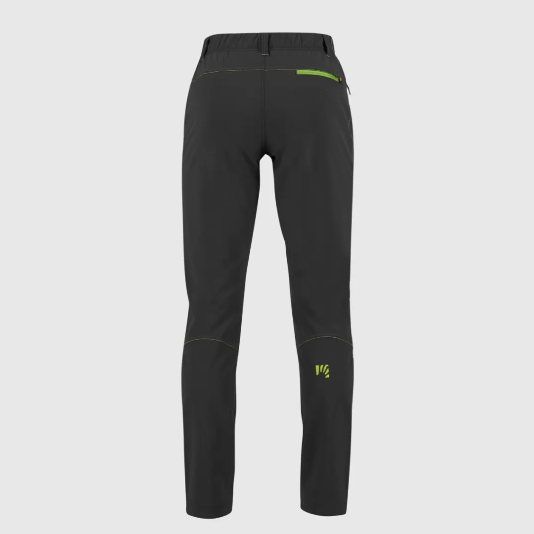 Karpos Mountaineering | Climbing | Pants | RAMEZZA LIGHT PANT BLACK/JASMINE GREEN