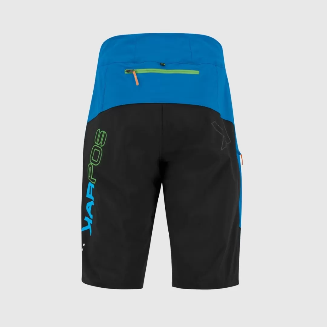 Karpos Mountain Biking | Shorts | RAPID BAGGY SHORTS INDIGO B./BLACK/GREEN FLUO