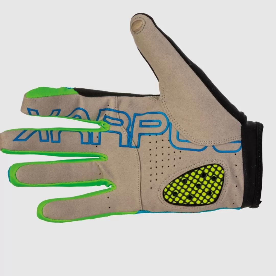 Karpos Mountain Biking | Gloves | RAPID GLOVE INDIGO B./GREEN FLUO