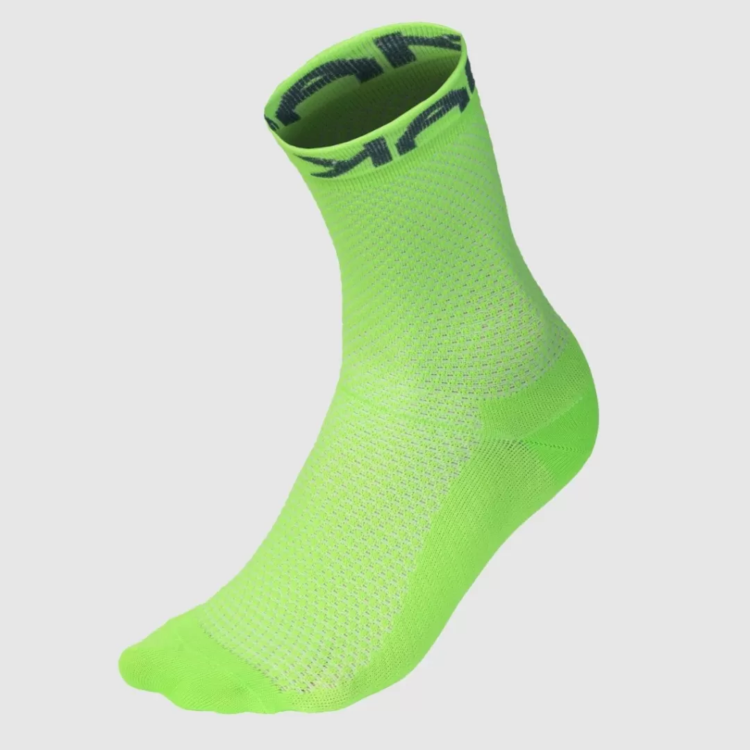 Karpos Mountain Biking | Accessories | RAPID SOCK GREEN FLUO/HYDRO