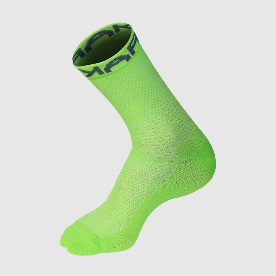 Karpos Mountain Biking | Accessories | RAPID SOCK GREEN FLUO/HYDRO