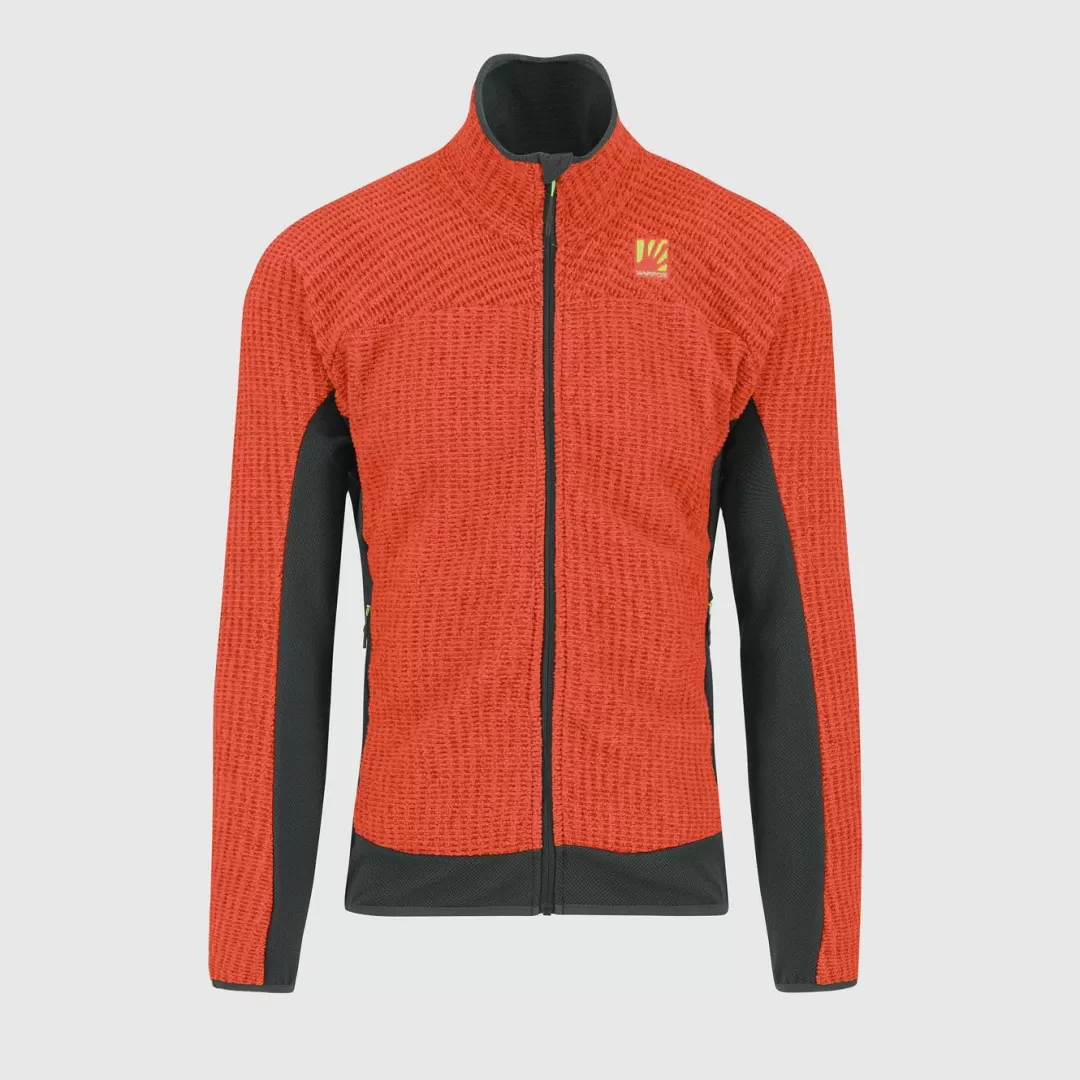 Karpos Winter | Hiking | Fleeces | ROCCHETTA FLEECE SPICY ORANGE/BLACK SAND