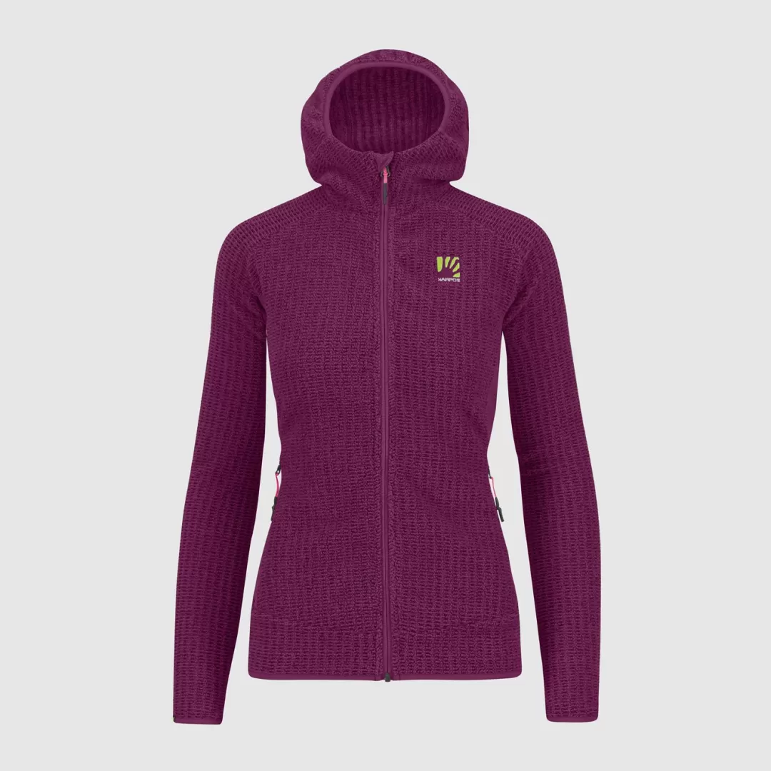 Karpos Winter | Fleeces | ROCCHETTA W HOODIE FLEECE BOYSENBERRY