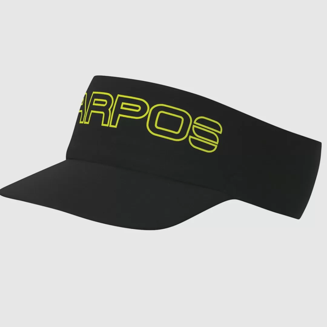 Karpos Winter | Ski Mountaineering | Mountaineering | Climbing | Trail Running | Headwear | RONPE VISOR BLACK YELLOW FLUO