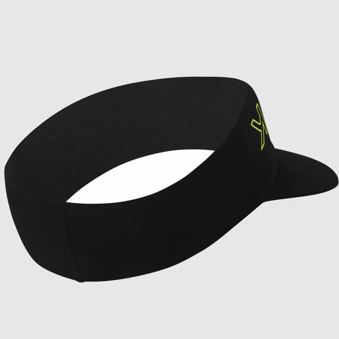 Karpos Winter | Ski Mountaineering | Mountaineering | Climbing | Trail Running | Headwear | RONPE VISOR BLACK YELLOW FLUO