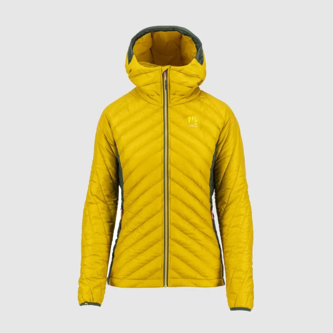 Karpos Winter | Skimo Touring | Ski Mountaineering | Mountaineering | Hiking | Jackets & Vests | SAS PLAT W JACKET GOLD FLAKE/JUNGLE GREEN