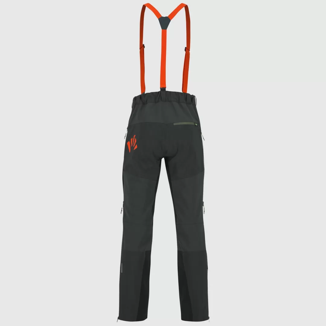 Karpos Winter | Rain | Skimo Touring | Ski Mountaineering | Mountaineering | Pants | SCHIARA EVO PANTS BLACK/SPICY ORANGE